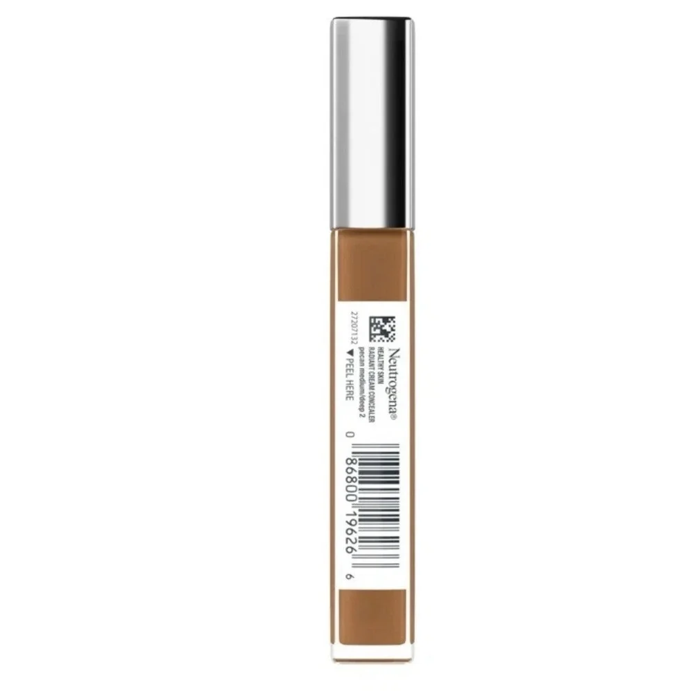 Neutrogena Healthy Skin‎ Radiant Cream Concealer Pecan Medium/Deep 2 0.24oz New